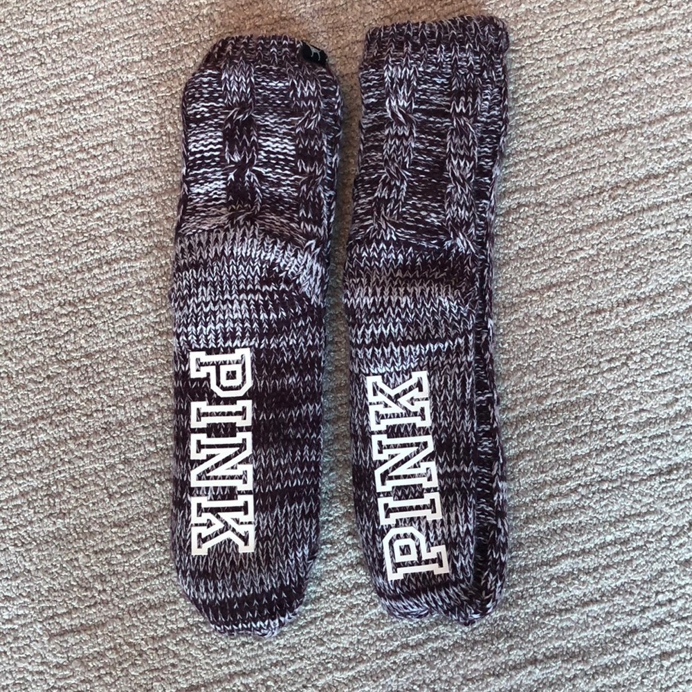 Victoria’s Secret cozy socks with fleece lining